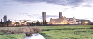 Potash Corp is building a new mine in New Brunswick that is almost finished. Part of their tax deductions comes from the investment in to the new mine.  Photo credit: potashcorp.com