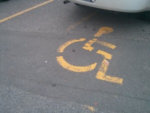 Drivers are caught for illegally using accessible parking spaces most often in parking lots at shopping malls or plazas, according to the city’s dataset. In 2014 the city issued 82 tickets — the highest number of any location in the city — in front of the Walmart at 450 Terminal Avenue. (Photo: Beatrice Britneff)