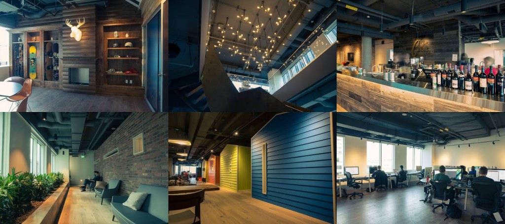 Shopify moved offices in the last year to a building on Elgin street. The new creative design is in line with the company's belief in creative thinking.