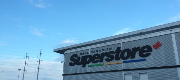 Exterior of a SuperStore owned and operated by Loblaw Companies Limited.