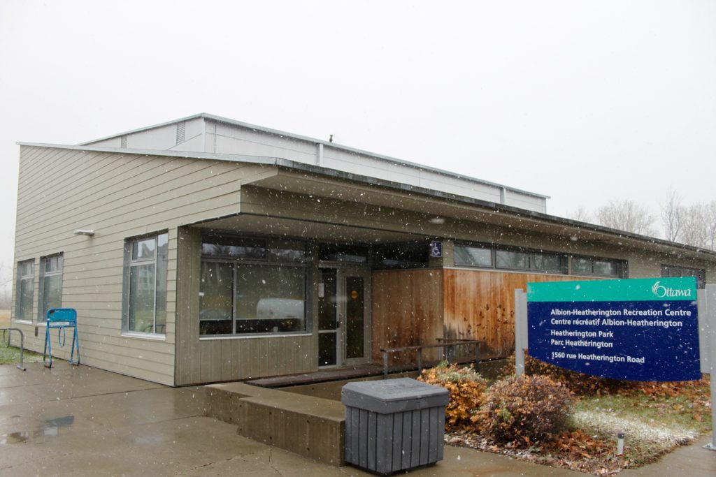 The Albion Heatherington Recreation Centre received funding for a community kitchen earlier this year. Photo by Olivia Bowden.